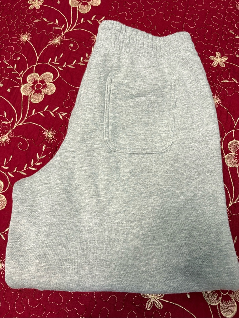 Reebok Light Gray Wide Leg Pants